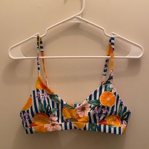 Patterned Bikini Top